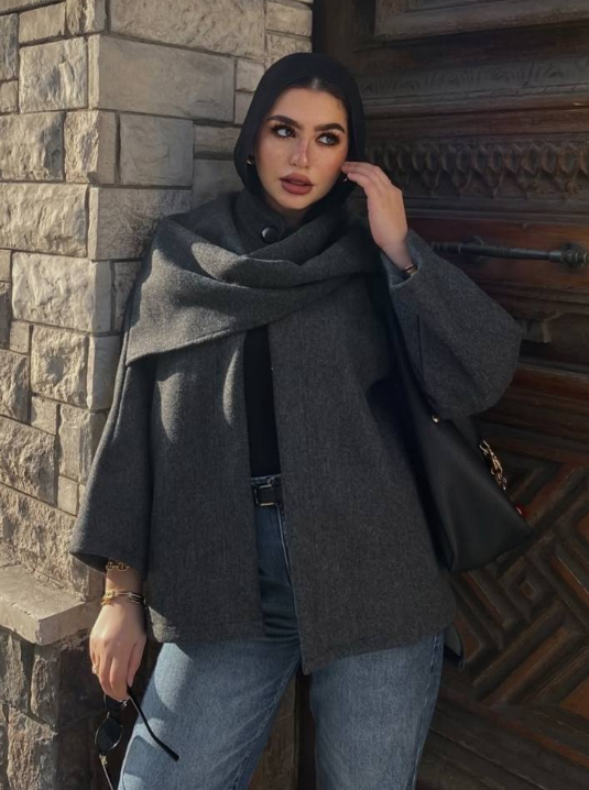 كاب شتوي بخامة الجوخ الناعمة 🧢❄️