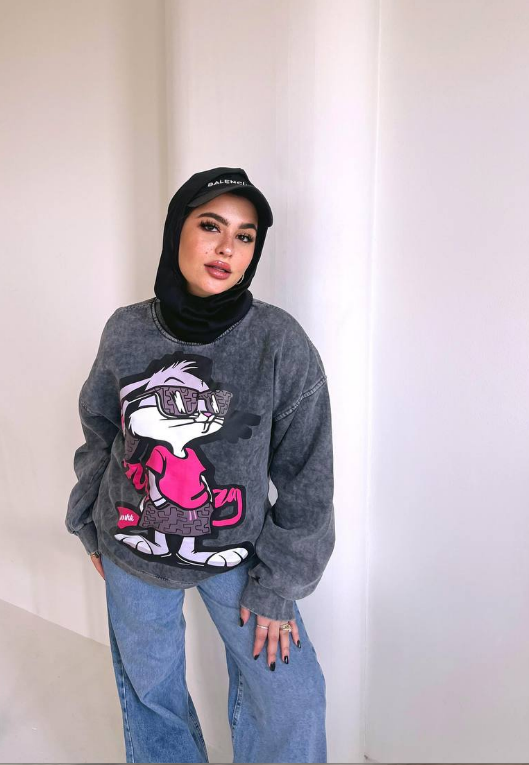 سويتشيرت كيوت 🎀 خامة ميلتون