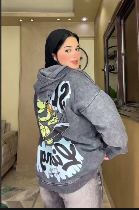 هودي Unisex محجر – WR أوفر سايز