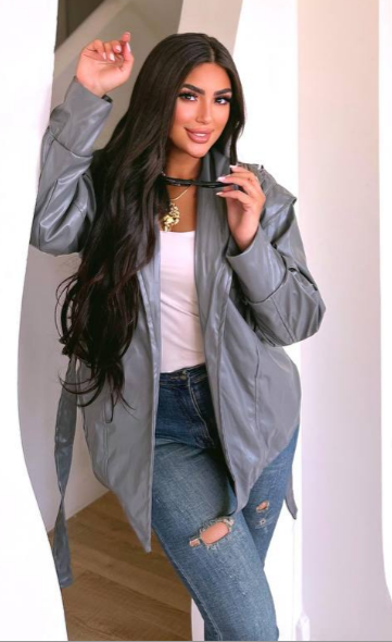 القطعة الفنية بخامة الجلد المستور 😍🔥