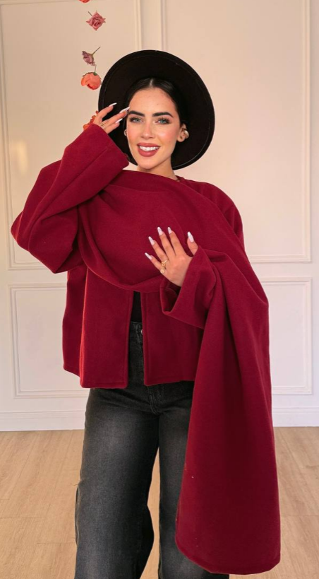 كاب شتوي بخامة الجوخ الناعمة 🧢❄️