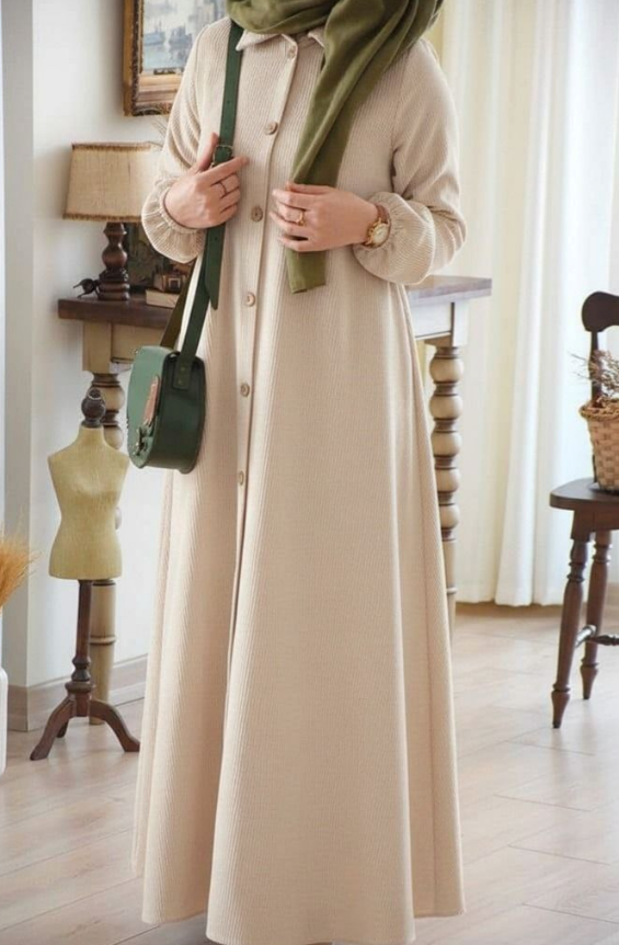 🌸 دريس ريب قطيفة زراير سعودي 🌸