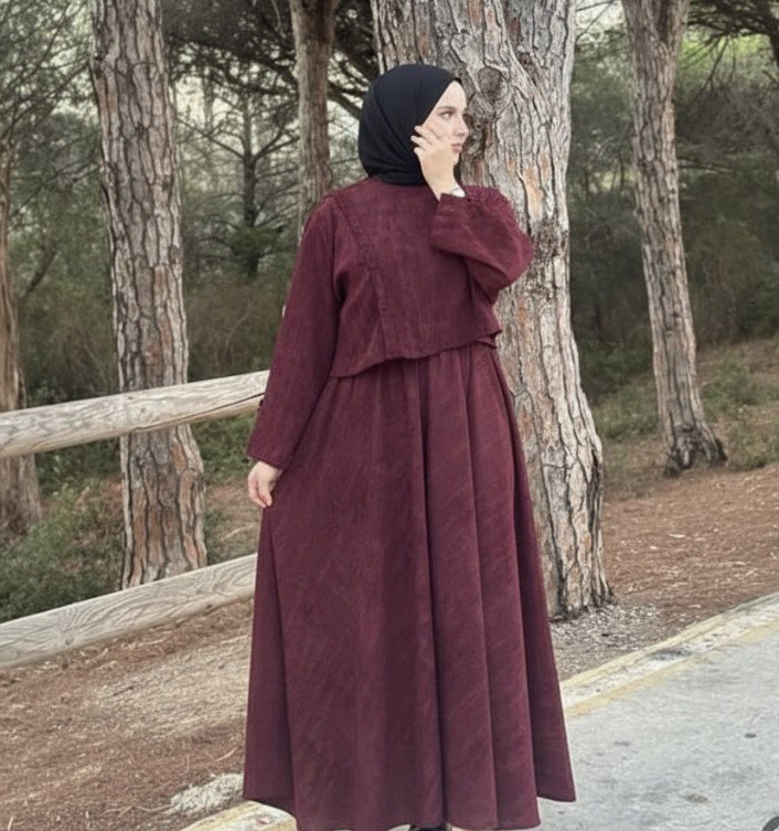 طقم الريب القطيفة الكلاسيك