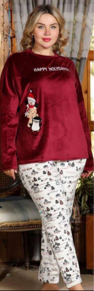 بيجامه شتويه _ happy holydays